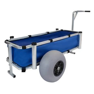 Pro Tackle Heavy Cargo Trolley Fishermen Angel Transportwagen Strand Handwagen