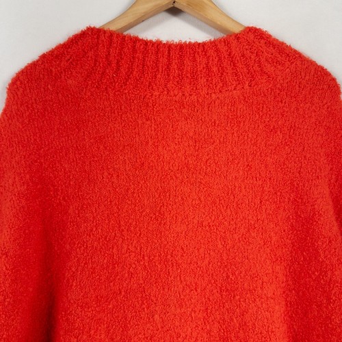 Suéter Aerie Mujer XXL Rojo Pullover Cuello en V Gran Tamaño Suave Difuso Acogedor Informal Nuevo - Imagen 4 de 8