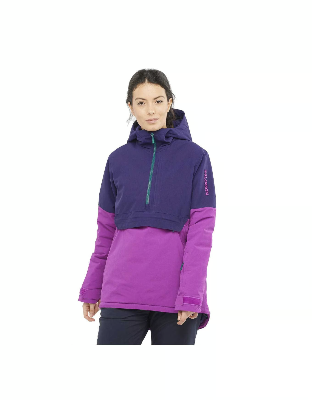 Salomon No Drama Giacca Sci Anorak LC1823100 Aura Astrale Medium CTRL £260
