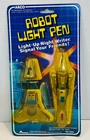Robot Light Pen! Transformers - Go Bots and Rare Toy Sci Fi ! 1984 Sealed!!