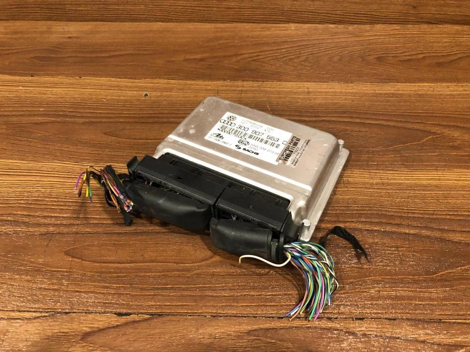 04-06 VOLKSWAGEN VW PHAETON SUSPENSIÓN NEUMÁTICA MÓDULO DE CONTROL ACTIVO COMPUTADORA FABRICANTE DE EQUIPOS ORIGINALES #4 Foto 3 de 4