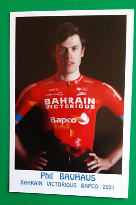 CYCLISME carte cycliste PHIL BAUHAUS équipe BAHRAIN VICTORIOUS