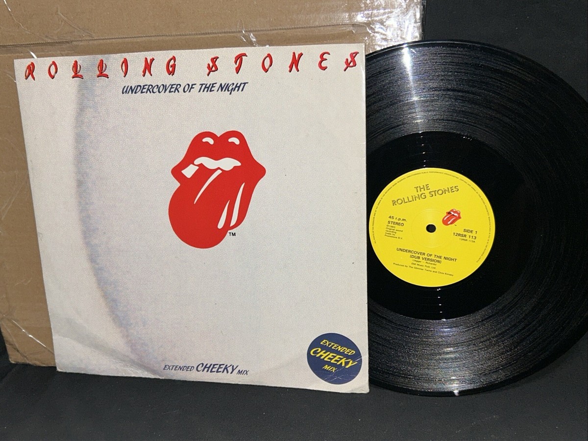 NM 12” UK Import ROLLING STONES Undercover of the night RSR 113