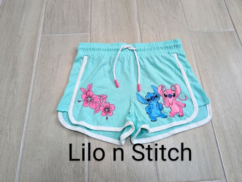 Girls Cotton Plain Regular Fit Elastic Waist With Drawstring Shorts for 4Y-14+ - Picture 4 of 11