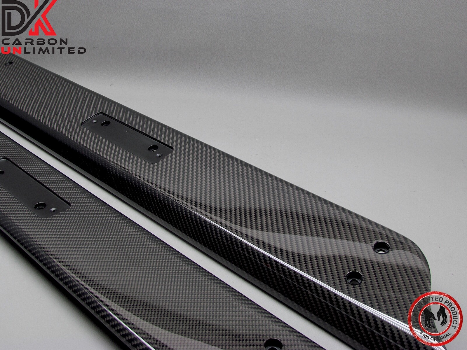Aston Martin DBS DB9 Virage Vantage Full Replacement Carbon Door Sills Plates