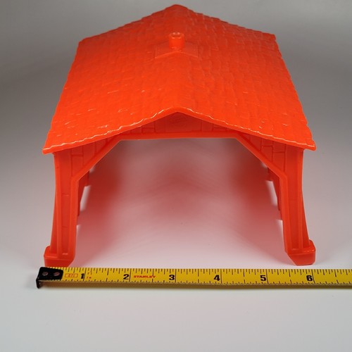 Vintage Camp Putt Putt Bridge Covered Roof Orange Replacement Part 7066 1973 - Picture 13 of 13
