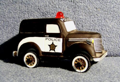 Dept 56 - City Police Car - Christmas in the City - 58903 - EUC - Afbeelding 1 van 3