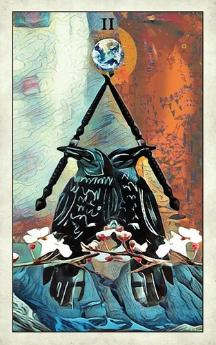 Krähen Tarot von MJ Cullinane - Bild 7 von 9
