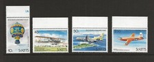 1983 St Kitts Bicentenary Manned Flight SG129-132 Unmounted Mint