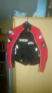 jaqueta honda racing