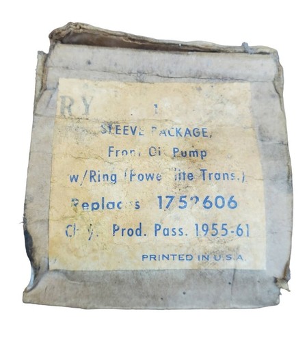 NOS 1951-63 Dodge Chrysler POWERFLITE TRANSMISSION FRONT OIL PUMP DRIVE SLEEVE - Picture 5 of 7