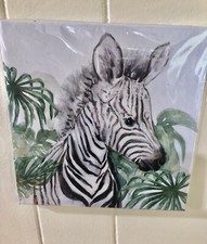 Wall Art-Canvas Print- Zebra-New-8  X8  