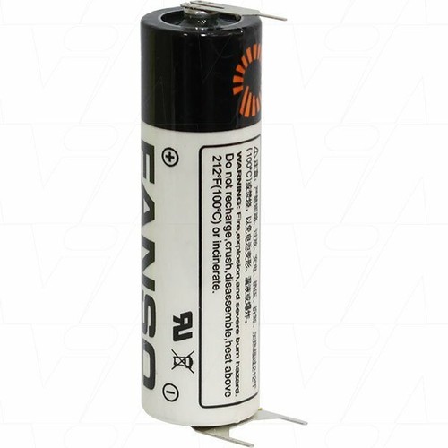 Fanso ER14505H/3PF AA size 3.6V 2.7Ah Lithium Thionyl Chloride Battery ...