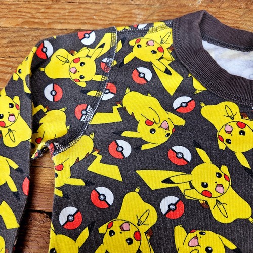 Hanna Andersson Kids Pokemon Long Sleeve Pajama Top Shirt US 8 Organic Cotton - Picture 3 of 24