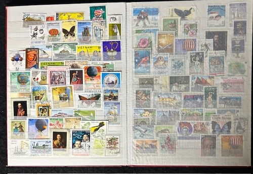 Vintage Stamp Collection - Over 800 Stamps - Picture 3 of 11
