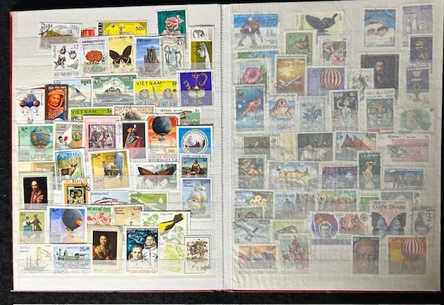 Vintage Stamp Collection - Over 800 Stamps - Image 3 of 4