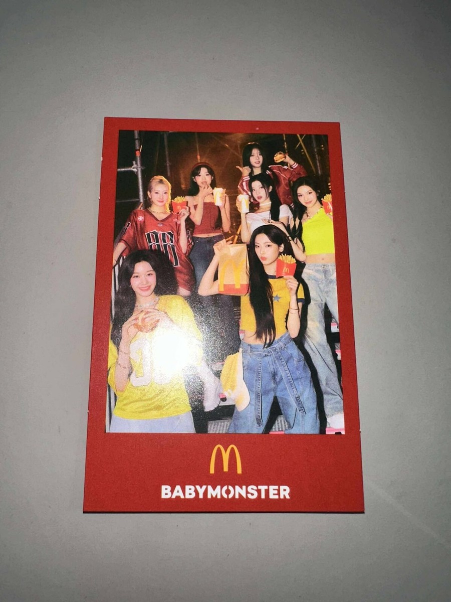 BABYMONSTER X MC DONALD'S HONG KONG COLLAB OFFICIAL