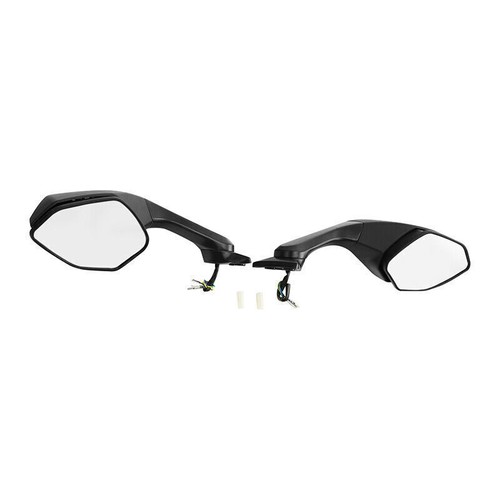 Espejos retrovisores LED señales de giro aptas para Yamaha YZF R1 2015~24 YZF R6 17~2022 - Imagen 7 de 9