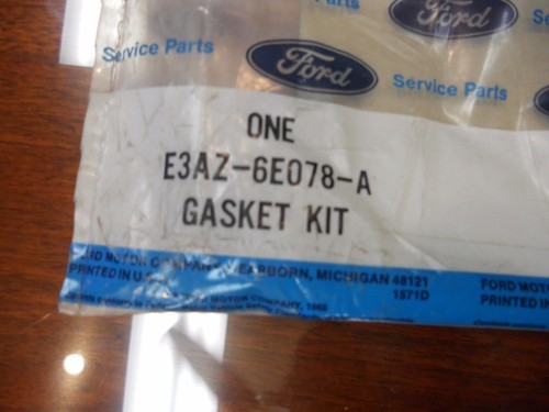 *New Genuine Ford - E3AZ-6E078-A - Gasket Kit - Picture 2 of 2