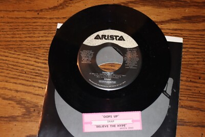 NEW VINYL 45  SNAP OOOPS UP B/W BELIEVE THE HYPE UNPLAYED
