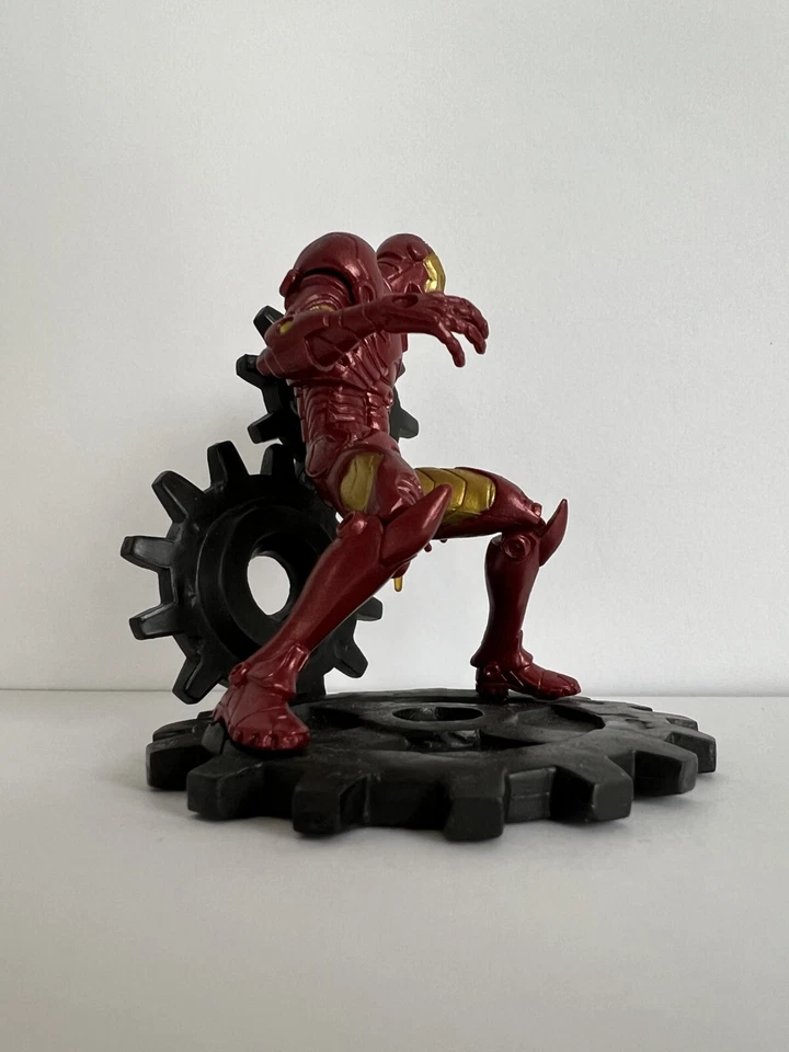 Auténtica minifigura de Iron Man de Bandai HG Marvel Heroes parte 4 de 3 pulgadas de alto Foto 4 de 4