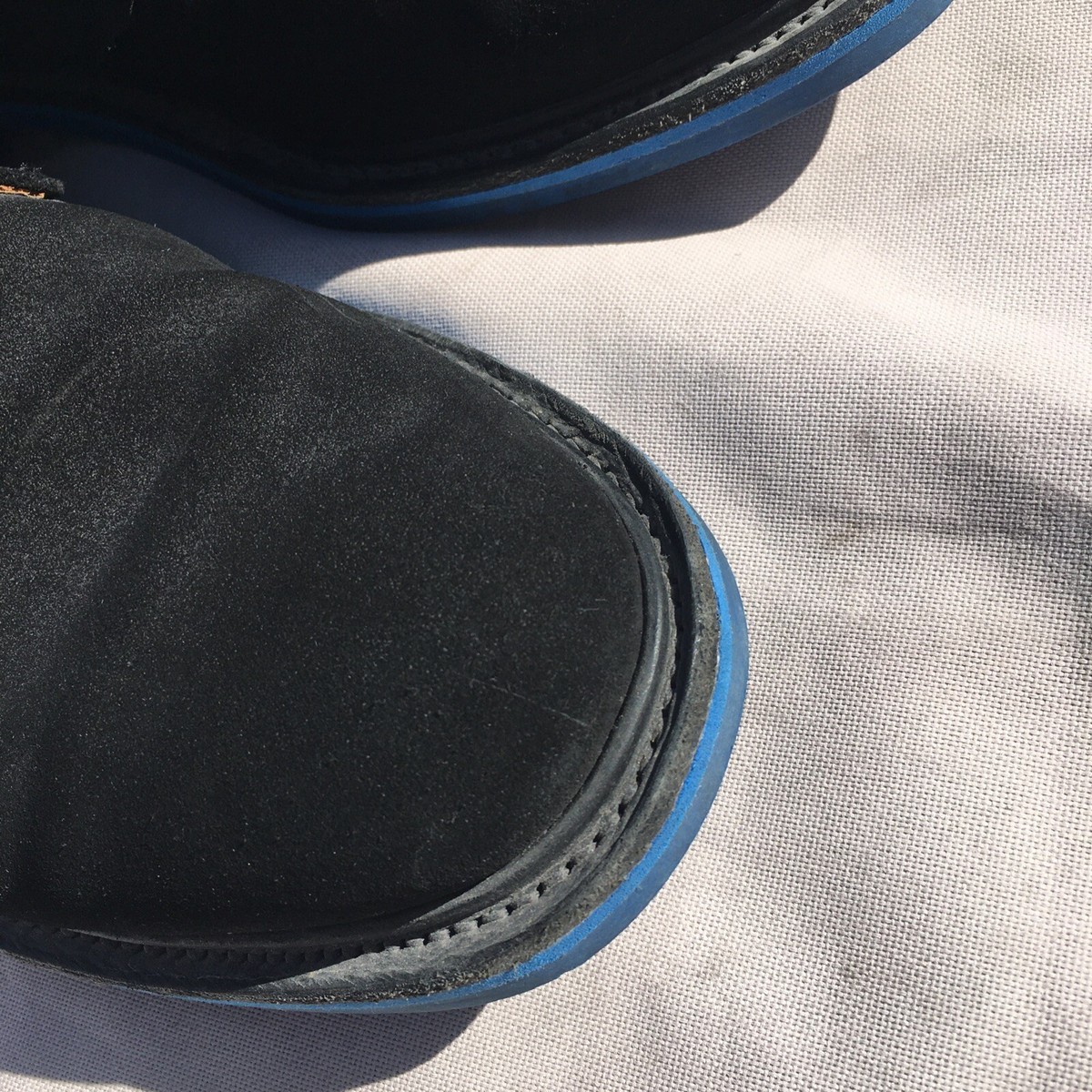 MARK MCNAIRY NEW AMSTERDAM COMANDO CASUAL BLACK SHOES SIZE 