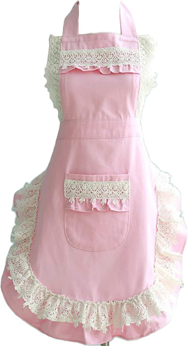 Lovely Home Work Adjustable Apron Cake Kitchen Cooking Women Girls Aprons with P - Picture 10 of 12