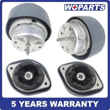 4PCS Motor AND Trans Mount Set Fit for 1998-2005 Audi A4/Volkswagen Passat 1.8L
