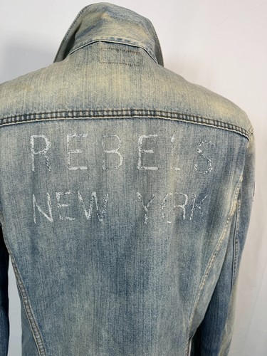 VTG Levi's Limited Product with Roots 1967 Rebels NY Denim Jeans Jacket Sz XL - Picture 4 of 23