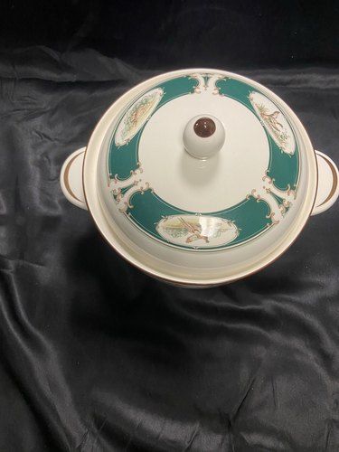 Keltcraft Designed by Noritake PURSUIT#9170 Covered Casserole Dish Hunting Scene - Picture 9 of 11