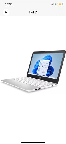 HP Stream 11-ak0027na 11.6" Laptop Intel Celeron N4120 4GB 64GB Windows 11