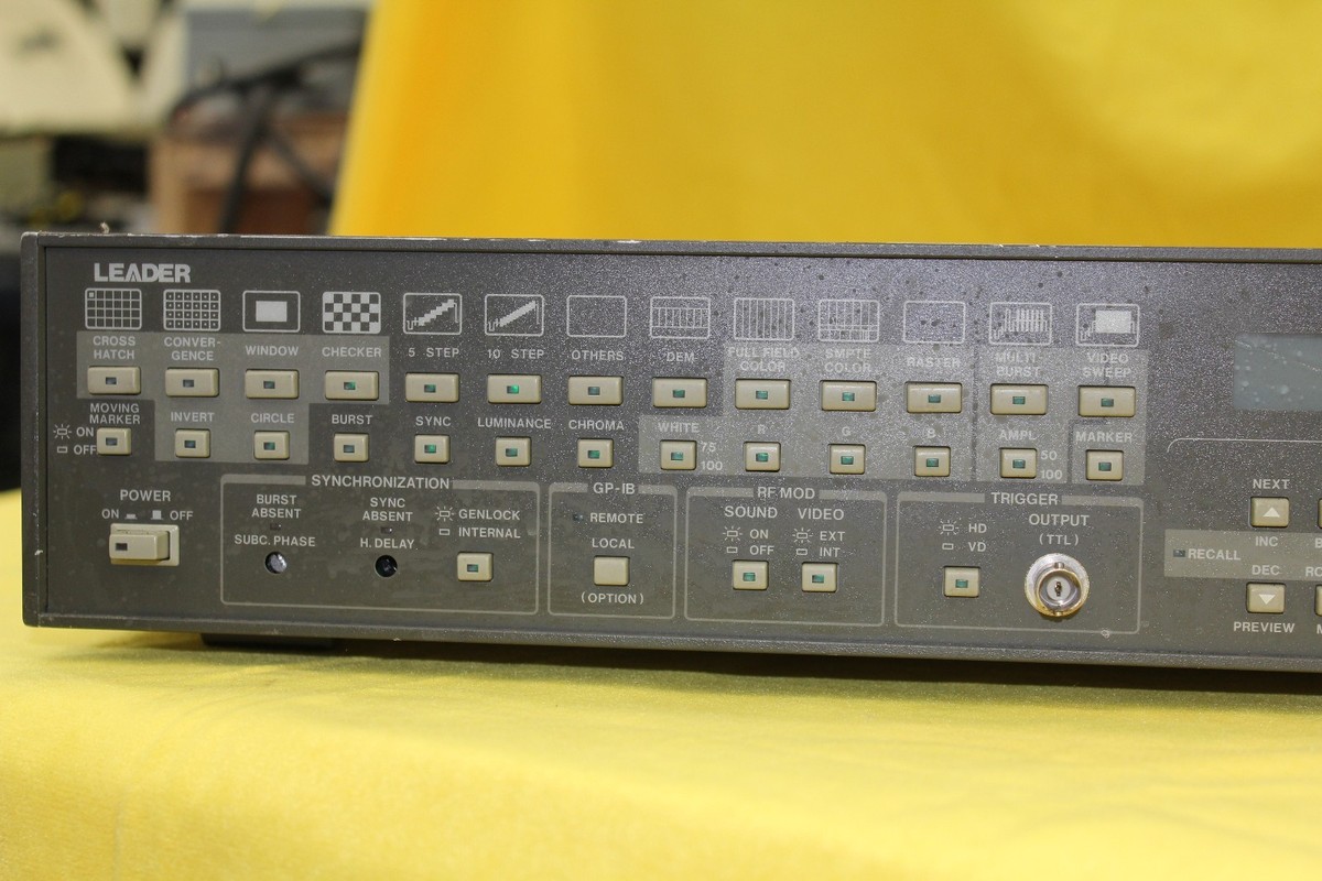 Leader LSN-408 NTSC Pattern Generator | eBay
