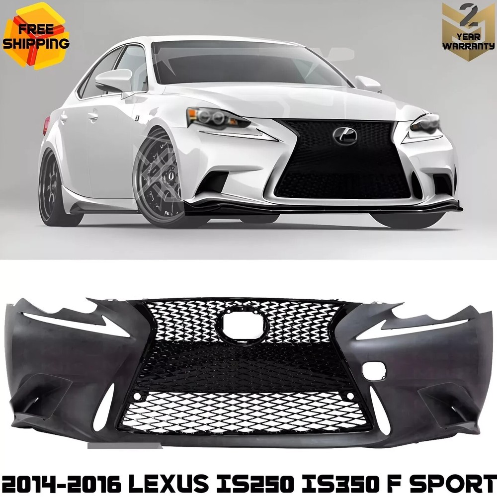 2014-2016 Lexus IS250 Front Bumper Cover & Grille Kit