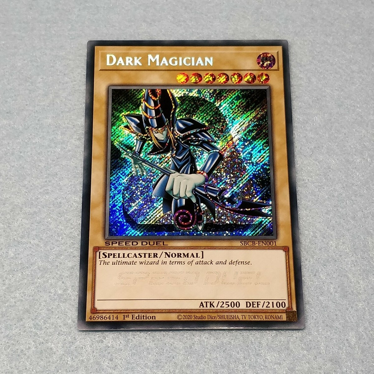 1x Yugioh Dark Magician 1st Edition Secret Rare Card NM SBCB | eBay