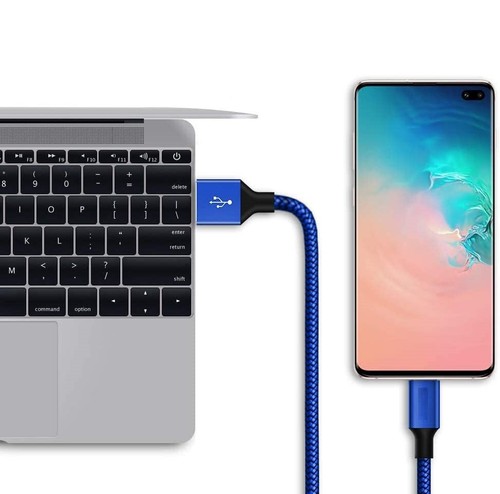 1m/2m/3m USB C câble de charge rapide type C câble de données pour Samsung S20 A51 Huawei - Photo 4 sur 9