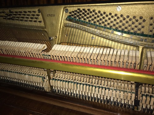 Small Modern Upright Piano German from Elton John Movie Can Deliver - Picture 5 of 12