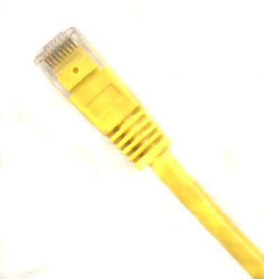 Pack of 50 Yellow 1FT Cat6 Ethernet Network Cable LAN Cord RJ45 Gigabit