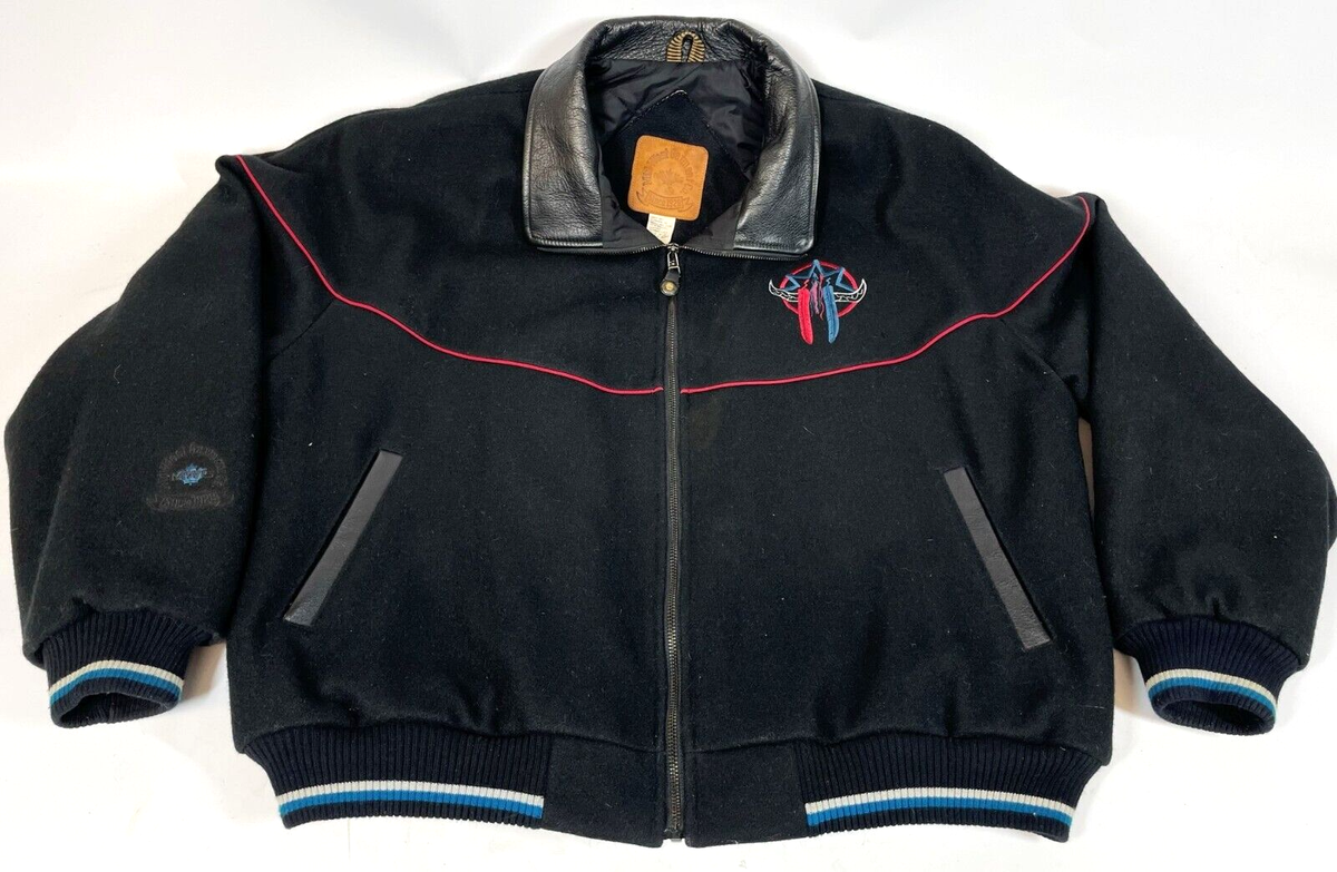 Vintage Midwest Garment Co Varsity Rodeo Western Native Skull Feather Jacket XL Vintage Midwest Garment Co Varsity Rodeo Western Native Skull Feather Jacket XL