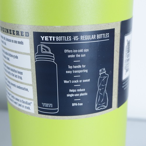 NWT Yeti Rambler 46oz Water Bottle With Chug Cap Chartreuse - Picture 4 of 8