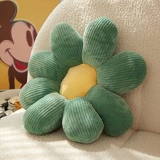 Cute Flower Pillow,Daisy Pillows Flower Shaped Throw Pillow Seating Cushion