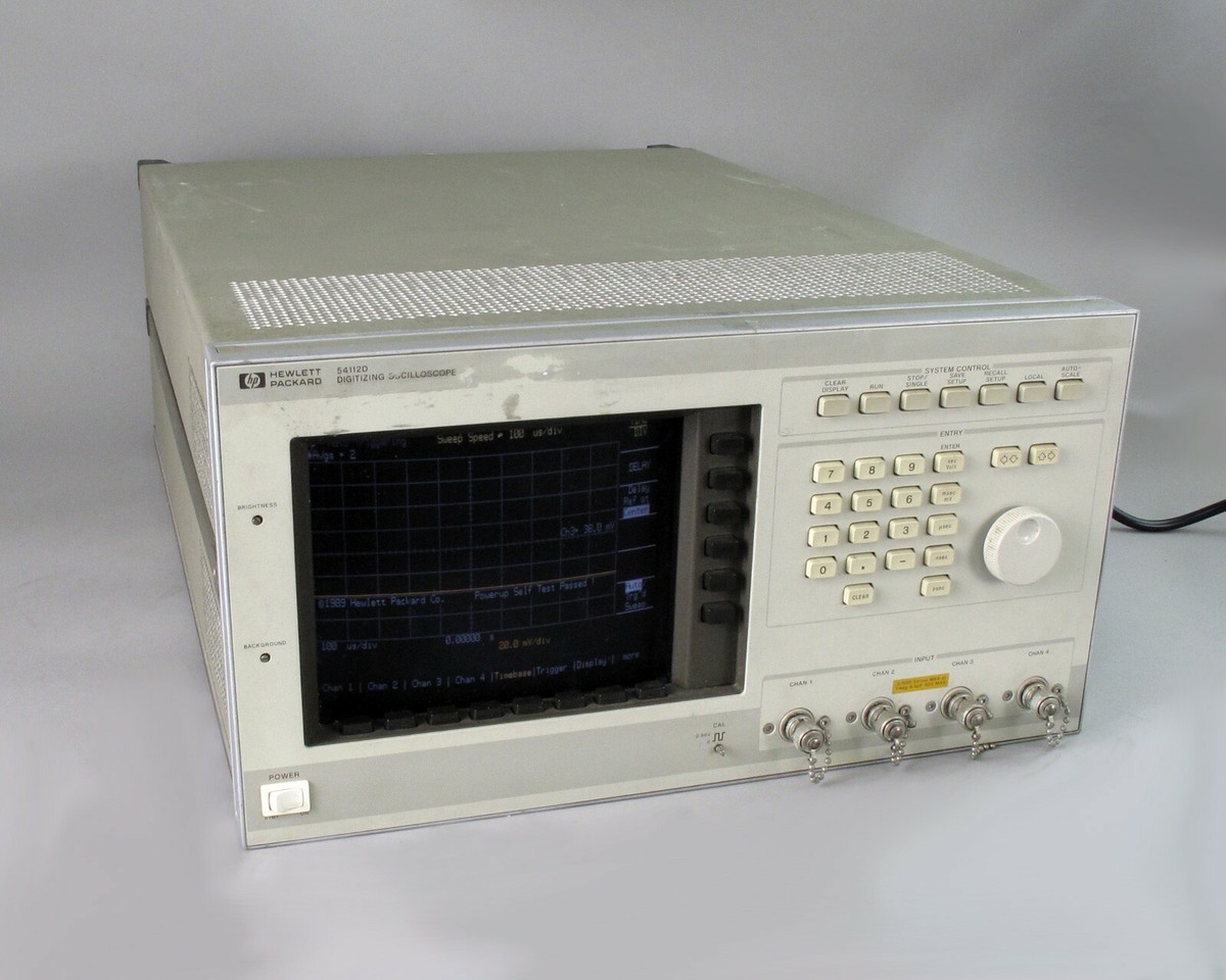 HP / Agilent 54112D Digitizing 4-Channel Oscilloscope - 100 HP / Agilent 54112D Digitizing 4-Channel Oscilloscope - 100