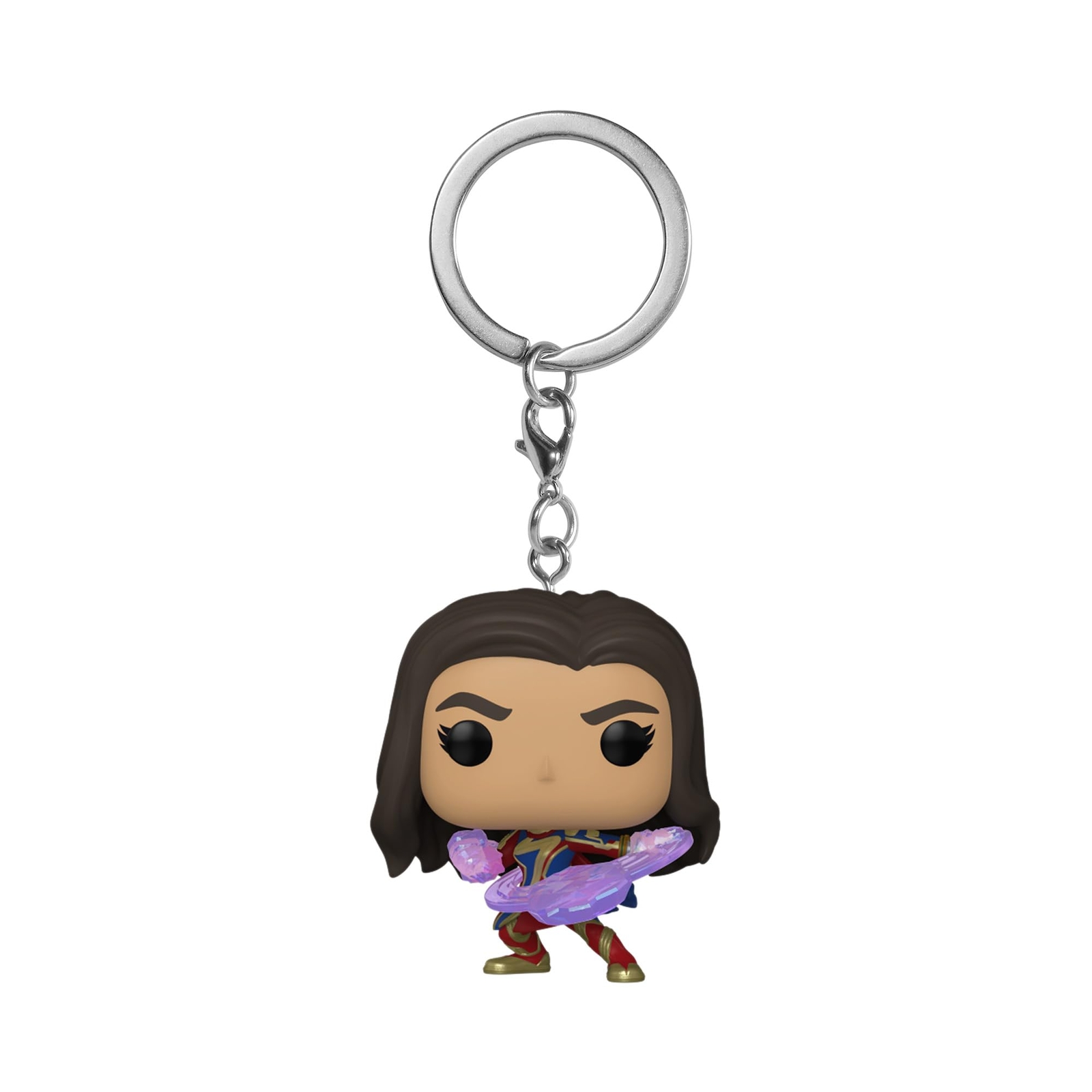 Funko POP! Keychain: The Marvels - Ms. Marvel Novelty Keyring - Collectable Mini