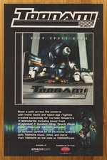 2001 Toonami Deep Space Bass CD Print Ad/Post...