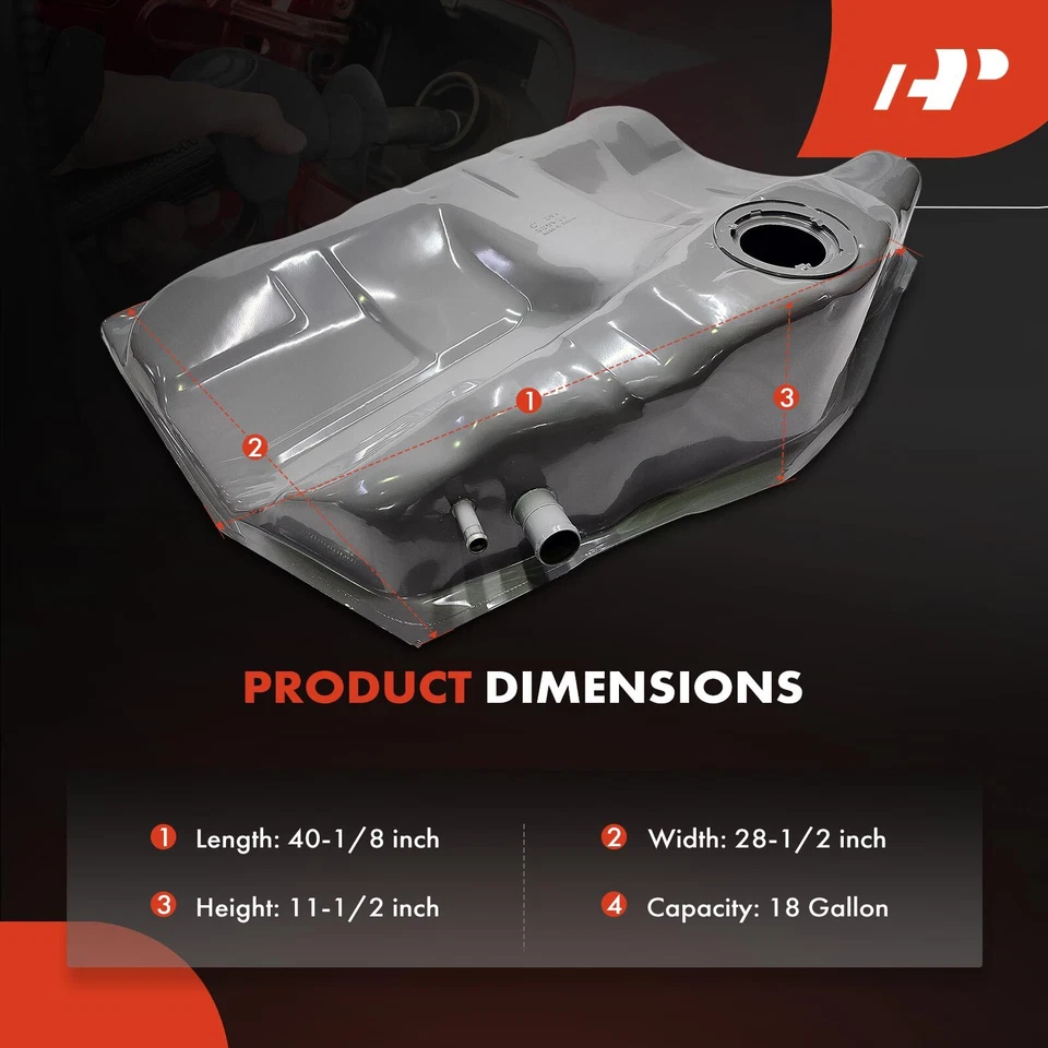 18 Gal Fuel Tank for Cadillac DeVille Fleetwood Buick Electra Oldsmobile Pontiac - Image 4 of 4