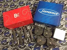 Supertech Pistons BC Rods for Evolution Evo 8 9 VIII IX 85mm Bore 8.8:1