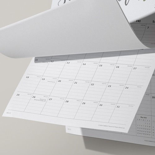 2025-2026 Monthly Wall Calendar Runs from February 2025 to June 202612 x 15 I... - Picture 5 of 6