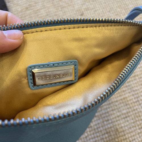 Coccinelle Italian Leather Bag - New and Unused - Blue - Picture 6 of 6
