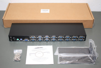 Black Box KVT4S16PV, 16 Port PS/2 KVM Switch Port Module for KVT41x Series Trays