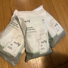 Motif Medical Breast Milk Storage Bags 8oz Single Use Bags 100 count BPA-Free