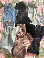 Pull&Bear, New Look, Shein Women&rsquo;s Jeans & Cargo Trousers Bundle (6 Items)